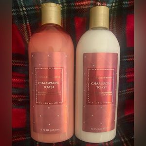 Bath & Body Works Champagne Toast Hair Care Set